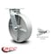 Service Caster 8 Inch Semi Steel Swivel Caster with Roller Bearing and Swivel Lock SCC SCC-30CS820-SSR-BSL - alternate 4